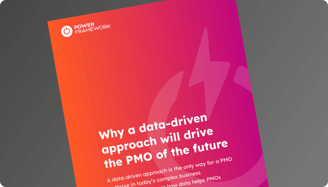 Why a data-driven approach will drive the PMO of the future